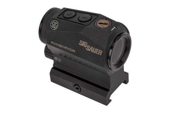 SIG Romeo5 XDR red dot sight comes with a picatinny mount